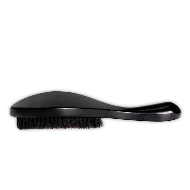 TH4 - Tremaire Medium Handle Wave Brush - Matte Black
